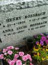 Record image of Anna Lucie Rossbach (born Wennberg)