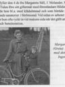 Record image of 5. Margareta (Greta) Säll (born Melander)