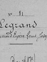 Record image of Joseph, Louis LEGRAND
