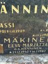 Record image of Eeva Marjatta Mäkinen (born Hänninen)
