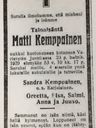 Record image of Mats Matsson Kemppainen