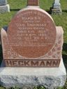 Record image of Maria Sophia Henriette Heckmann (born Buuck)