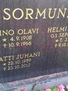 Record image of Helmi Rauha Sormunen (born Seppänen)