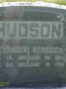Record image of Rebecca Jane Hudson (born Doty)