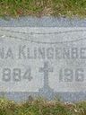 Record image of Anna K Klingenberg (born Janak)