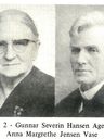 Record image of Gunnar Severin Hansen Agersnap (født Hansen Mortensen)