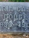 Record image of Maria Duvall Dodge (born Casto)