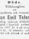 Record image of Johan Emil Telenius