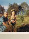 Record image of Helga Maria Berglund, + ingift (born Jonsson)