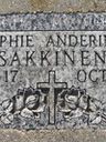 Record image of Sophie Anderina Sakkinen (born Lund)