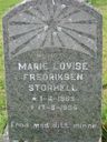 Record image of Marie Lovise Fredriksen (born Klausdatter)