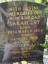 Record image of Sarah Hannah Jay (born Warden)