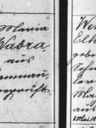 Record image of Theresia Heimerl (born Wenisch)