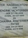 Record image of Johanna Achterberg- Pater
