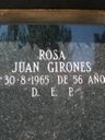 Record image of ROSA AUNIÓN VICIANO (born JUAN GIRONÉS)
