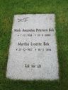 Record image of - Martha Lysette Bek (born Carlsson)