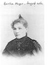Record image of Bertha Backer (born Meyer)