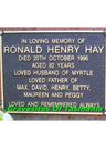 Record image of Ronald Henry Hay