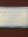 Record image of Allan Douglas Cooper