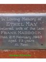 Record image of Ethel May Maddock (born Ward)