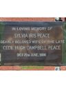 Record image of Sylvia Iris Peace (born Maddock)