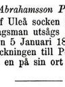 Record image of Matts Abrahamsson Aaponpoika (born Pikkarainen)
