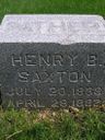 Record image of Henry Brooks Saxton
