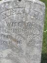 Record image of Susan M. "Susanna" Underwood (geb. Halstead)