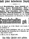 Record image of Fani Granichstadten (born Frankl)