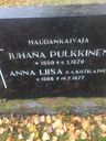 Record image of Anna Liisa "Anna Lisa" Pulkkinen (o.s. Kotilainen)