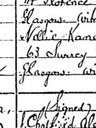Record image of Mary Kane (born McQuillan)