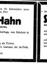 Record image of Sigmund Hahn