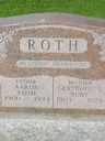 Record image of Gertrude Irene Roth (born Ruby)