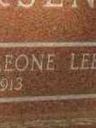Record image of Leone Fern Lee