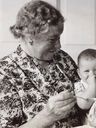 Record image of Anna Josefina Oskarsson, + ingift (born Holmgren)