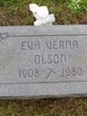 Record image of Eva Verna Olson (born Vess)