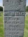 Record image of Martha Adams (geb. Funk)