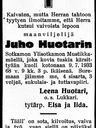 Record image of Juho Tuomaanpoika Huotari