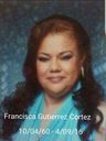 Record image of Francisca Armenta (born Gutierrez)