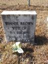 Record image of Winnie Brown (born Truett)