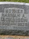 Record image of Hannah A Dickinson (born Beale)