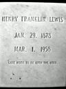 Record image of Henry Franklin Lewis