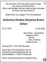 Record image of Antonius Gradus Aloysius (Anton) Evers