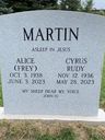 Record image of Cyrus Rudy Martin