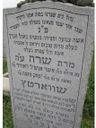 Record image of Sarah Schwartz (born David)