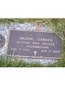 Record image of Evelyn Arlene Garren (born Messing)