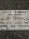 Record image of David William ("William") Emerson