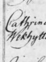 Record image of Chatarina Catharina Larsson Wessling (o.s. Olofsdotter)