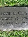 Record image of Lizzie Mildred "elizabeth" Clay (born Goodman)