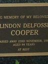 Record image of LINDON DELFOSSE COOPER